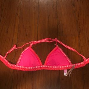 Pink and orange Victoria’s Secret Bathing suit Top